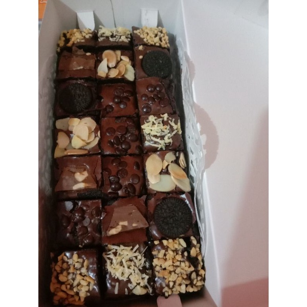 

Brownies slice 20x10
