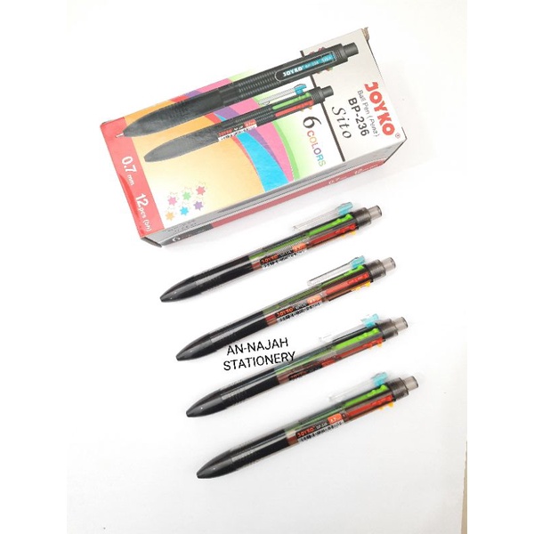 

JOYKO PEN BP-236 SITO 6 WARNA