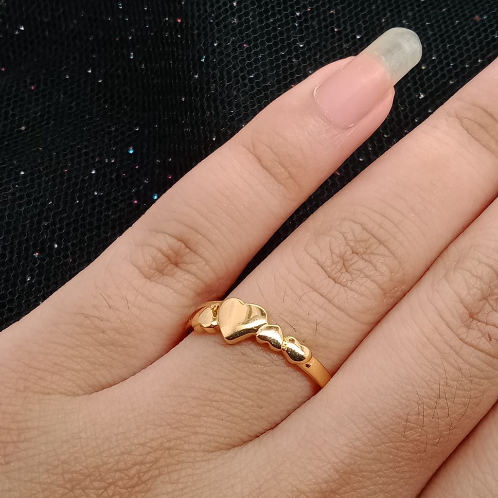 Cincin Emas 17K - 1.9 gr Kadar 750 - 971