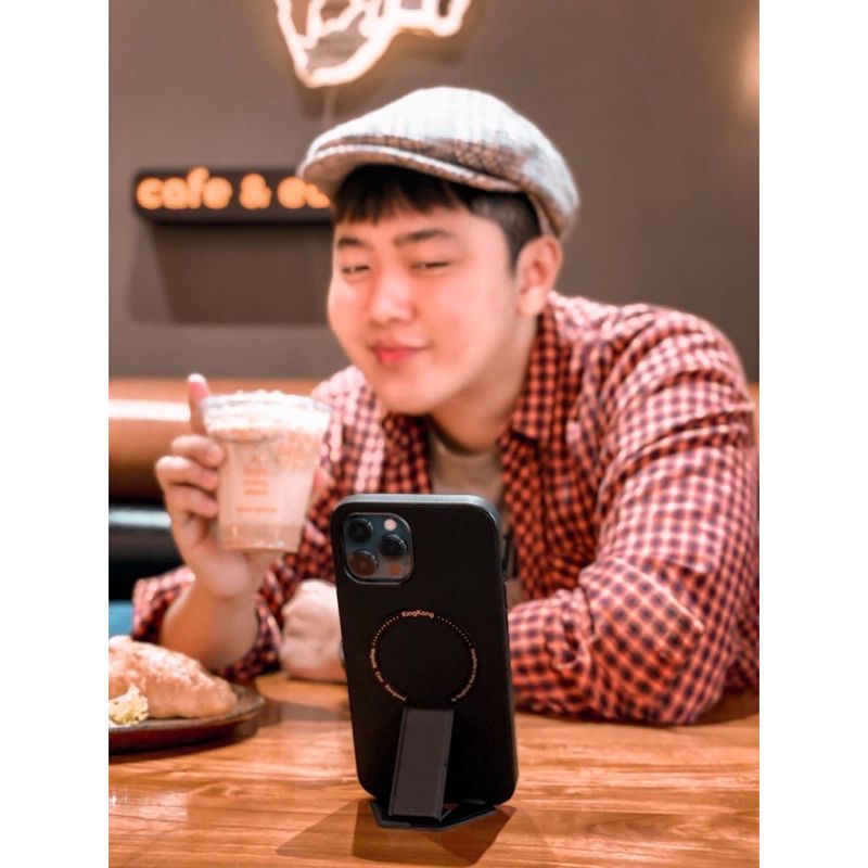 Case Magsafe iphone 13 12 Pro Max Leather Magsafe Case Magnetic KINGKONG ORIGINAL