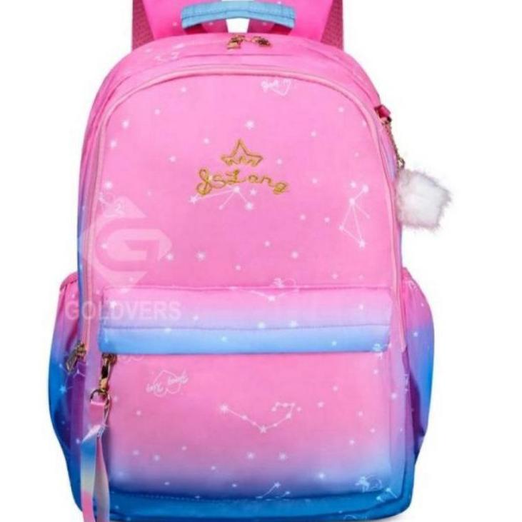 Paling Disukai.. TAS ALTO - TAS RANSEL ALTO ANAK PEREMPUAN SILVER GIRL - TAS PELANGI RAINBOW