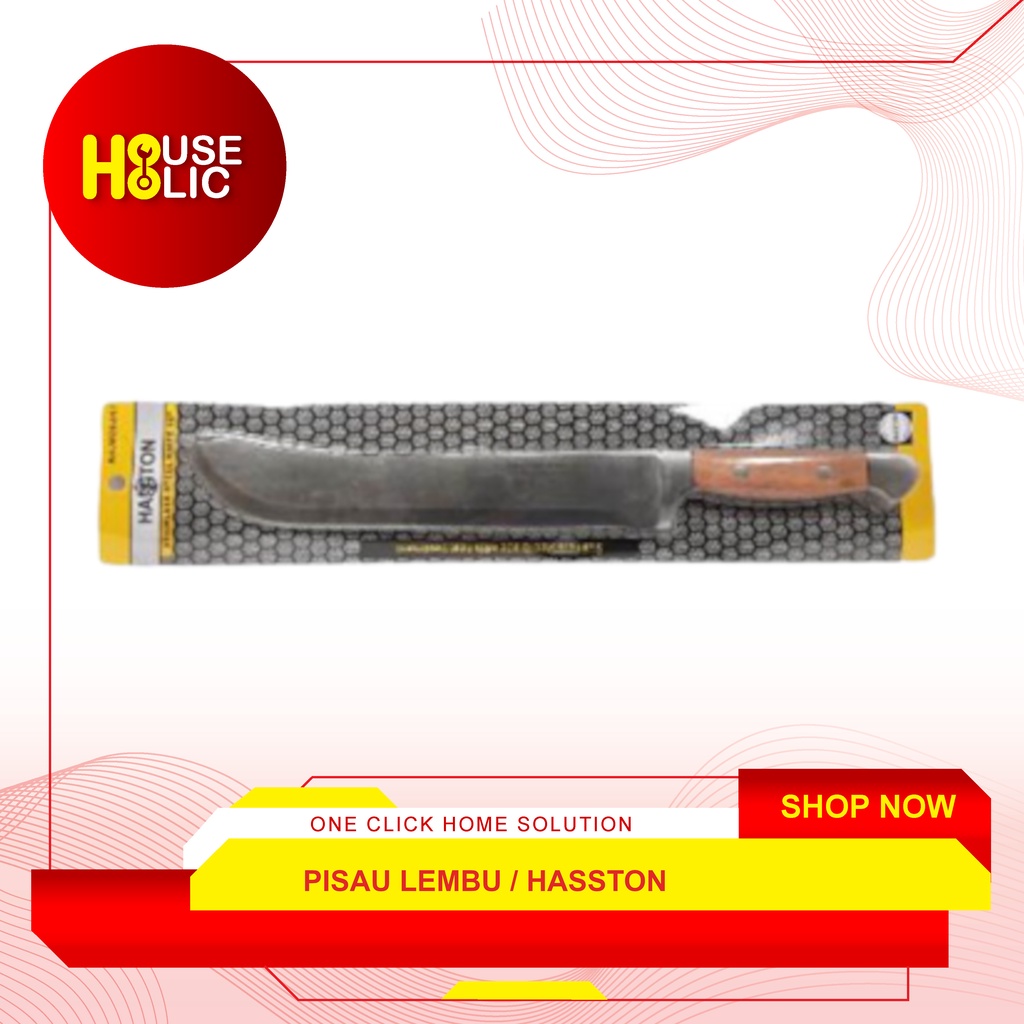 Pisau Lembu Stainless 12&quot; Inch Pisau Dapur Stainles Hasston 3020-018