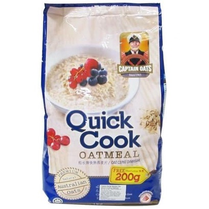

Cuci Gudang Awal Tahun Captain Oats Quick Cook Oatmeal 1kg/Gandum Sehat/Healthy Oat Havermout Cuci Gudang Awal Tahun