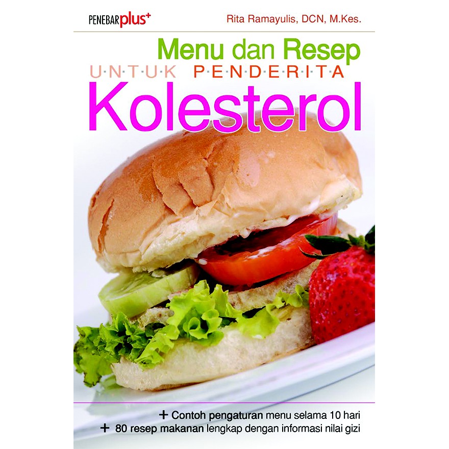 Buku Menu Dan Resep Untuk Penderita Kolesterol - Info Berbagi Buku