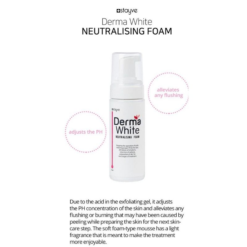 STAYVE DERMAWHITE PEELING DAN NEUTRAL 1SET BOTOL FULL BESAR