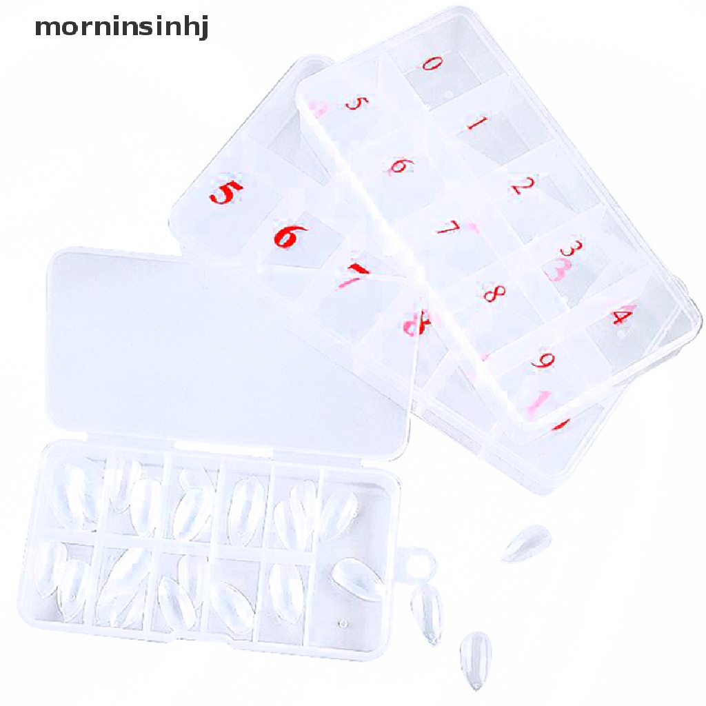 Kotak Penyimpanan Kosong 10 / 11 Grids Untuk Aksesoris Nail Art