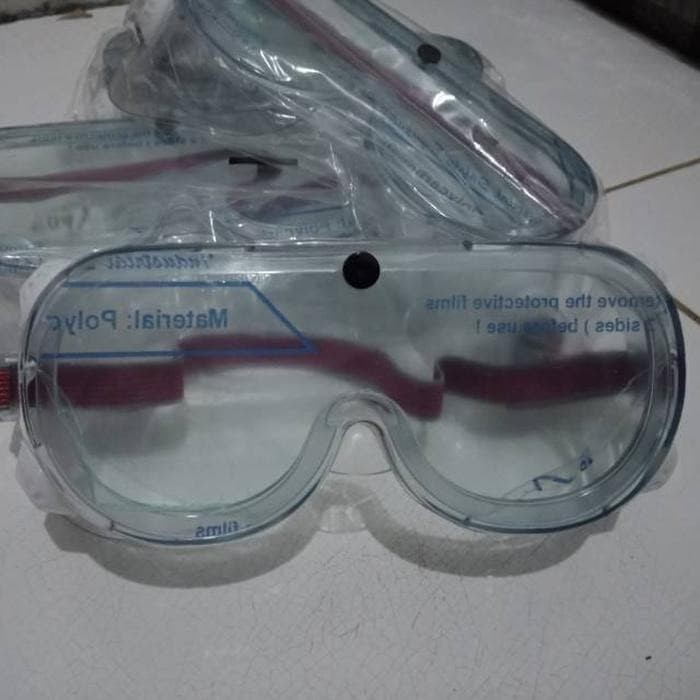 Blue Eagle Kacamata Lab / Kacamata Goggle Anti Fog NP104