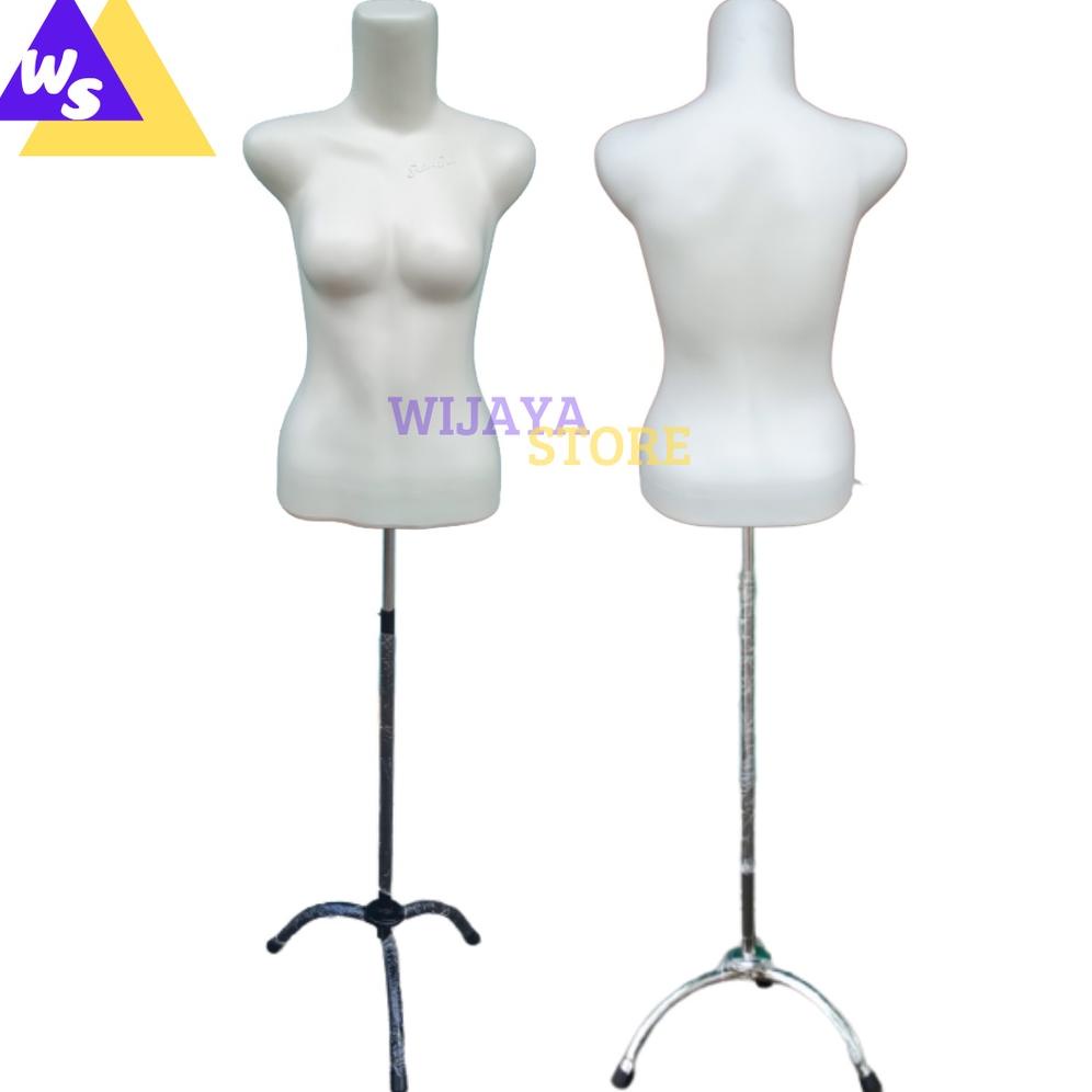 COD Manekin Patung Baju Wanita Body Lurus Butek Set