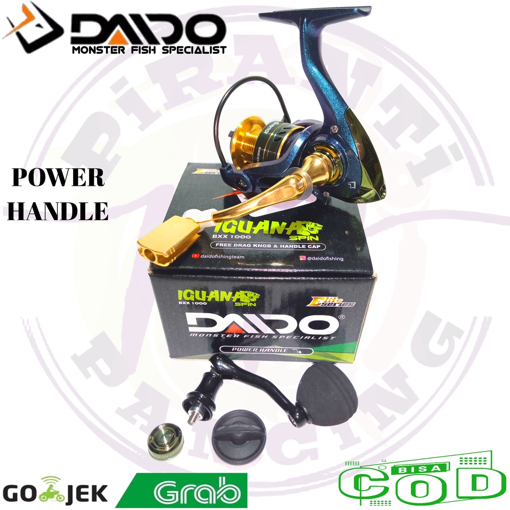 REEL PANCING SPINNING UL DAIDO IGUANA 1000 POWER HANDLE REEL PANCING ULTRA LIGHT