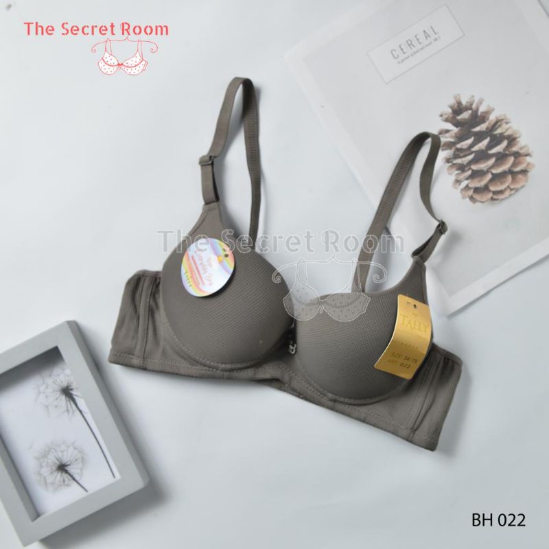 TALLY BRA BH 022 | CUP B | ADA KAWAT | BUSA SEDANG | SIZE 34-38