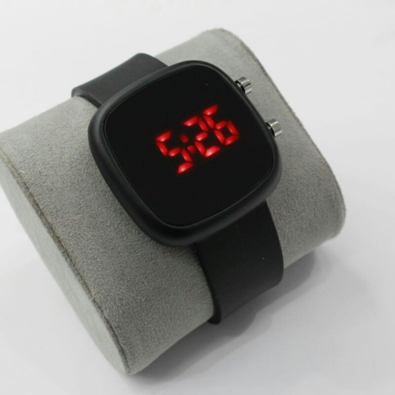 jam tangan LED Digital watch / jam tangan LED Digital wanita tali rubber