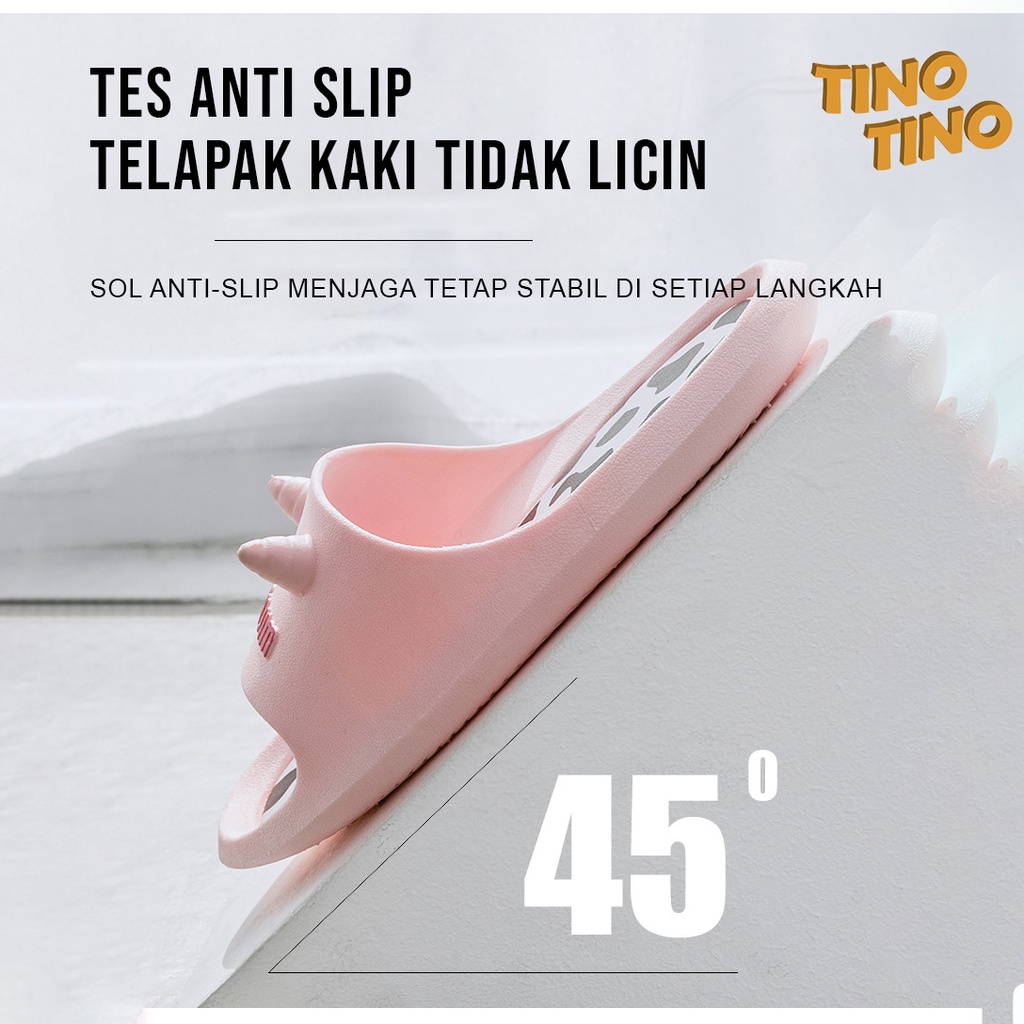 CJHS-MC TINO TINO Sandal Selop / Sandal Rumah Anti Slip Dengan Motif Sapi dan Warna Warni