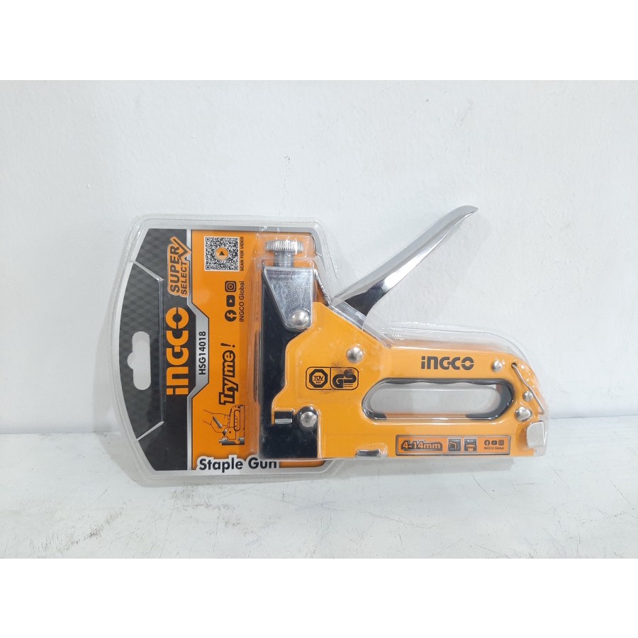 

dds480 Staples Steples Gun Tembak Jok Motor Staples Gun Tacker INGCO HSG14018