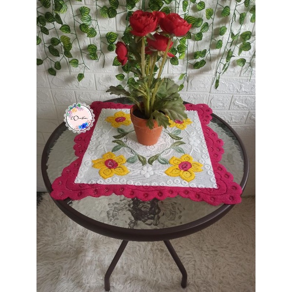 TAPLAK MEJA TAMU KOTAK / TAPLAK MEJA KOTAK / TAPLAK MEJA TAMU SHABBY / TAPLAK MEJA JADUL