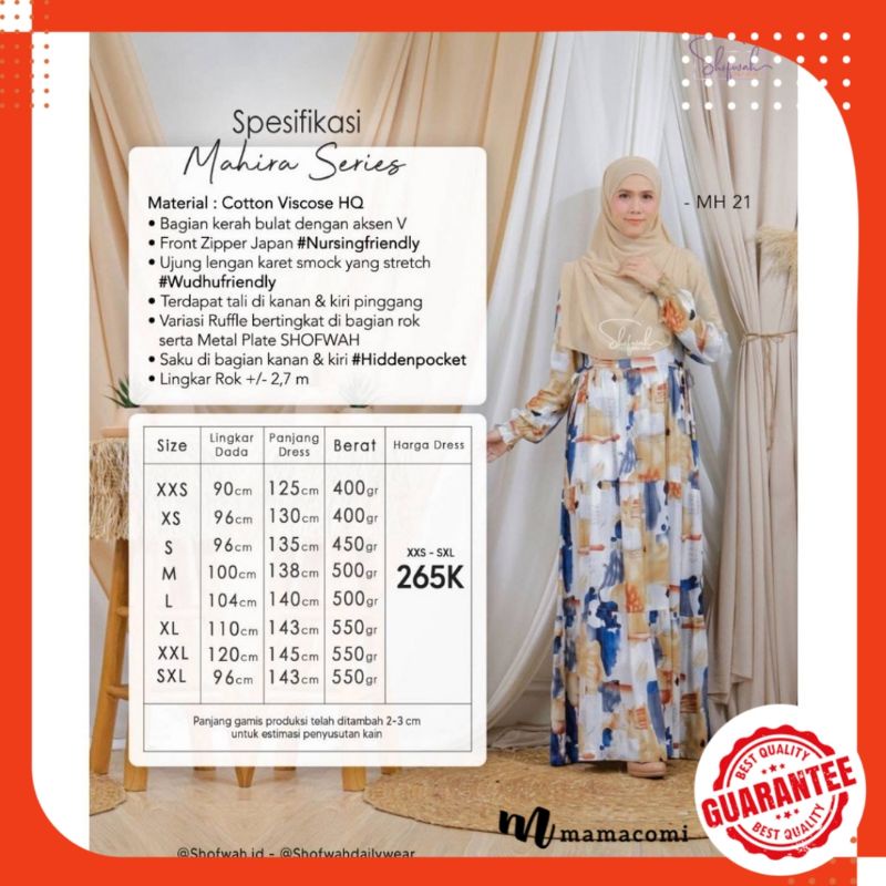 Dress Mahira by shofwah