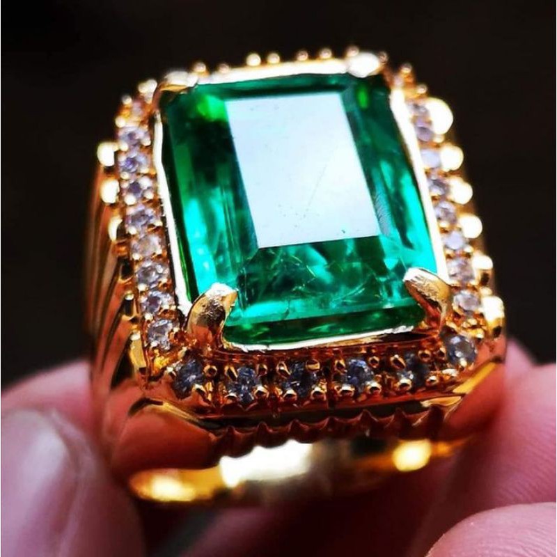 ZAMRUD COLOMBIA KRISTAL OCTAGON