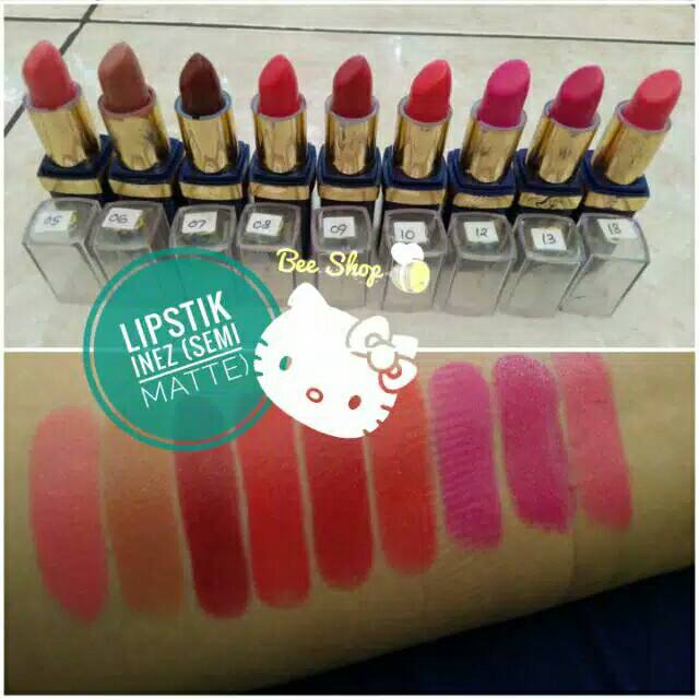 INEZ LIPSTIK (SEMI MATTE)