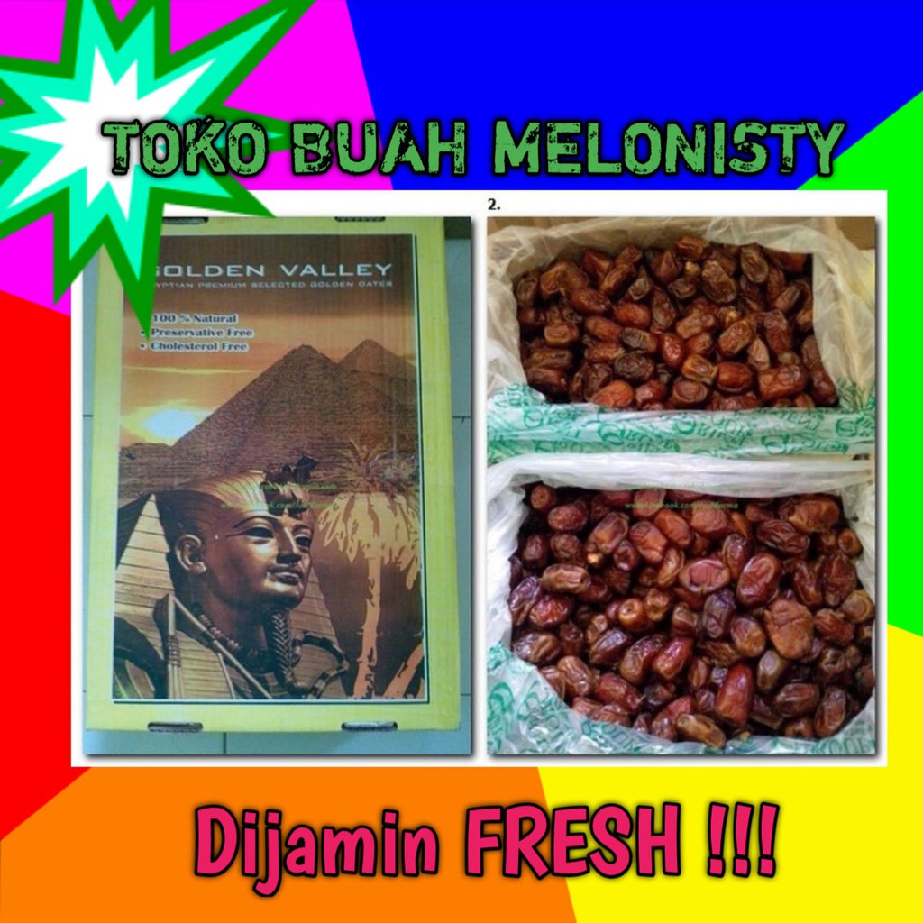 

(500 gram ) ~KURMA GOLDEN VALLEY / BUAH KURMA GOLDEN VALLEY