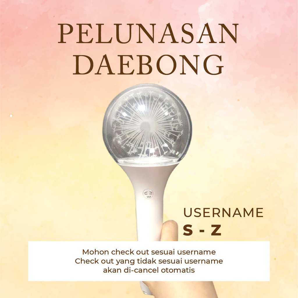 PELUNASAN DAEBONG (S-Z)