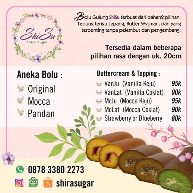 

Bolu Gulung 20cm