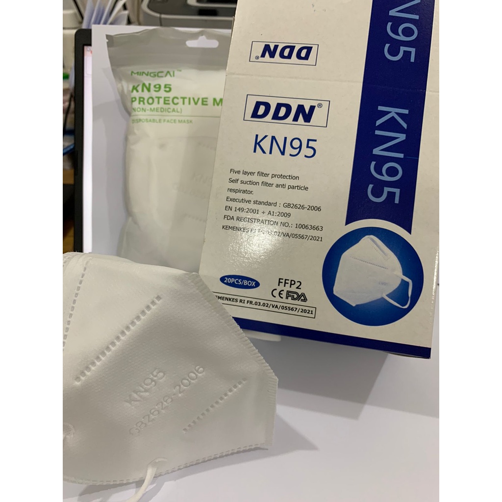 MASKER KN95 MASKER KN95 5 PLY DDN KN95 20 PCS