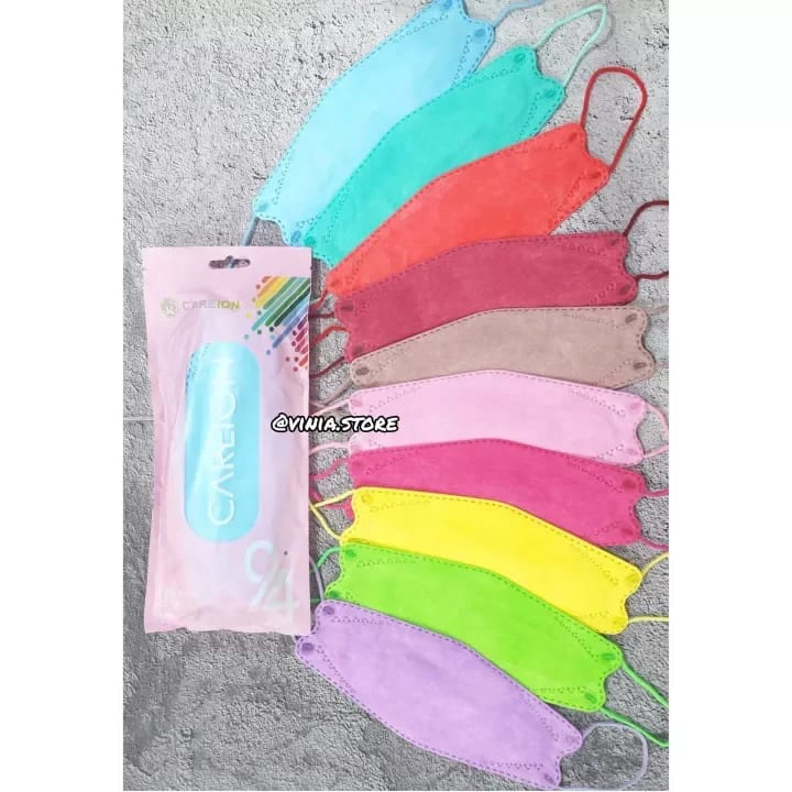masker kf 94 careion isi 10 mix warna