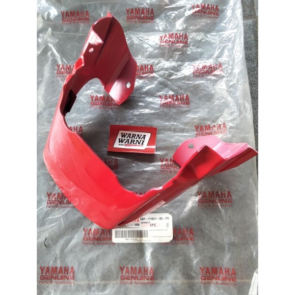 Cover Rear fender spakbor belakang cover lampu belakang Scorpio G Pio steko merah cabe VRC
