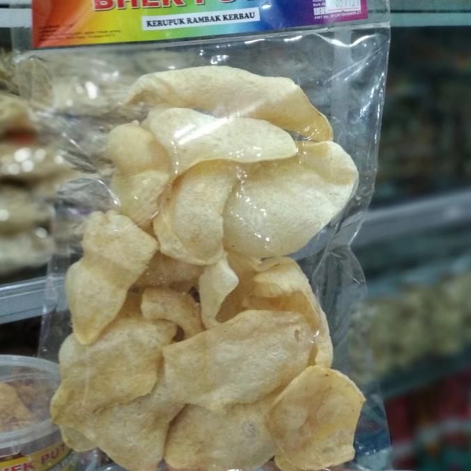 

keripik kripik rambak kerbau khusus Gojek atau Grab