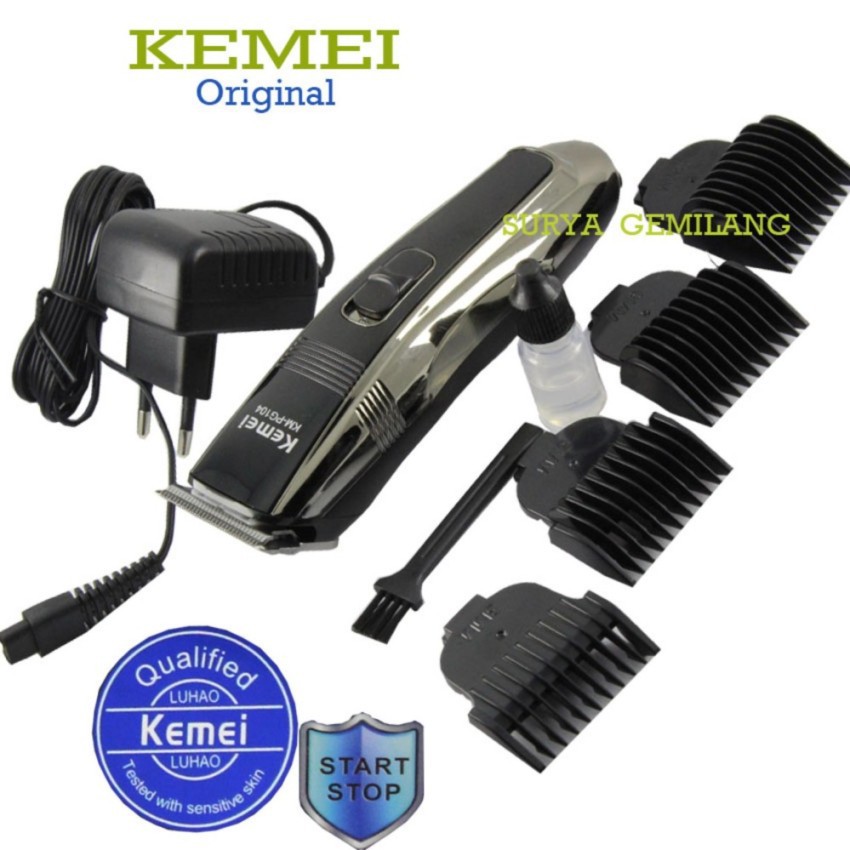 KEMEI PG -104 ORIGINAL alat cukur rambut system charger untuk bayi dan anak