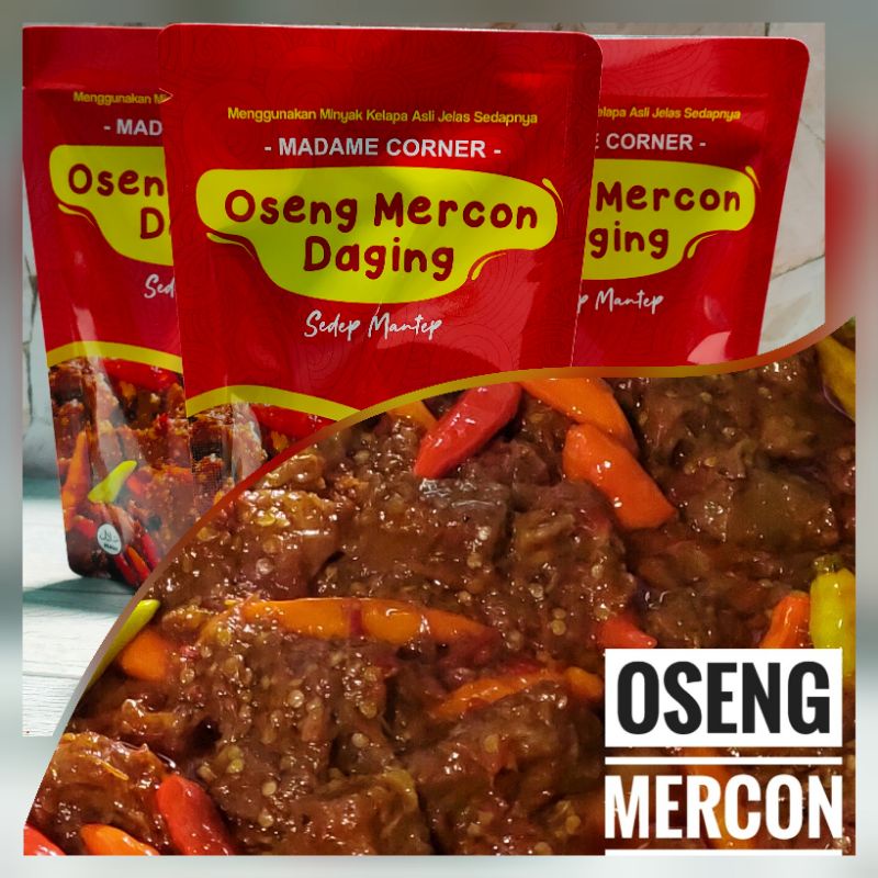 

OSENG MERCON /OSENG MERCON DAGING SAPI NO MSG