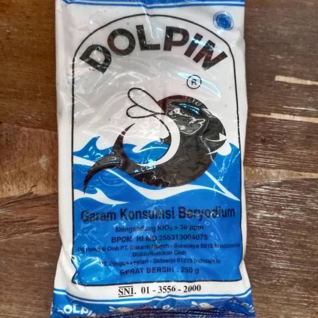 

Garam dolphin 250gr