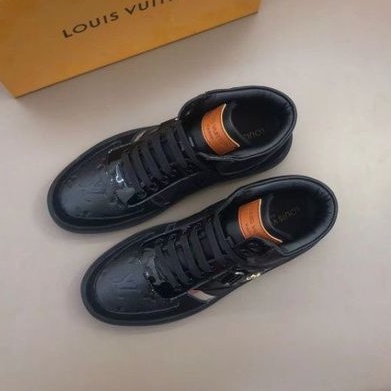 Sepatu lv sneaker mirror quality terlaris shoes lou is vuitton