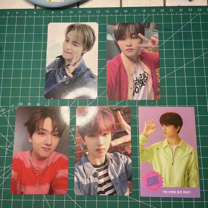 PC CHENLE YANGYANG JEWEL JISUNG PB UNIVERSE HOT SAUCE AR SELCA GAMECARD BENE SG21 NCT DREAM