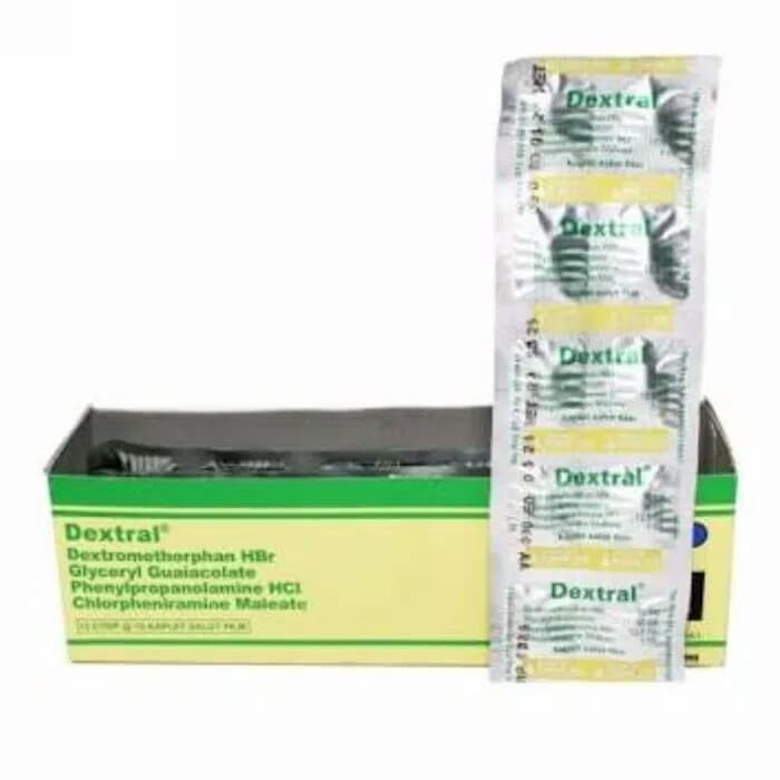 DEXTRAL Kaplet 1 Strip ORIGINAL-BPOM