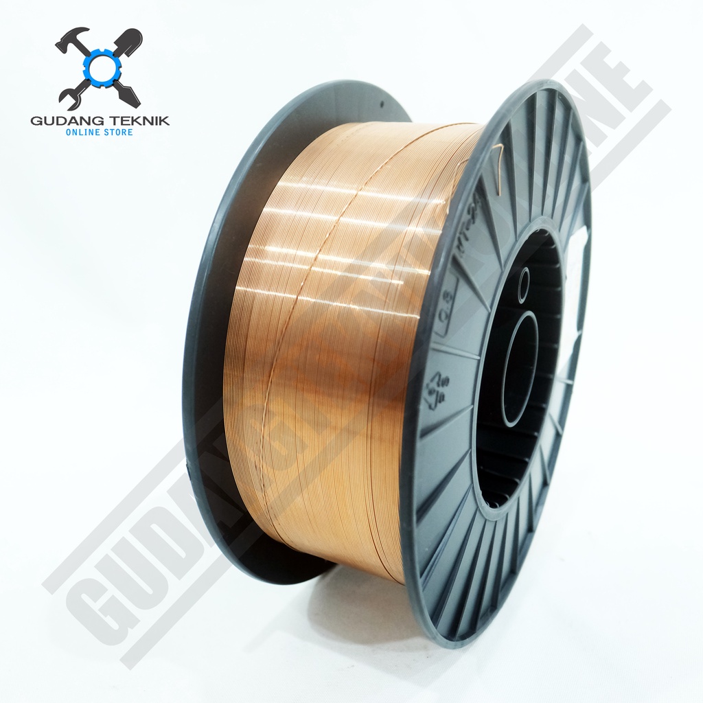 Kawat Las MIG CO2 0.8mm 15Kg THQ-50C BRIDGE / Kawat Las 0.8 mm Mig Wire Co2 15 Kg BRIDGE THQ 50C