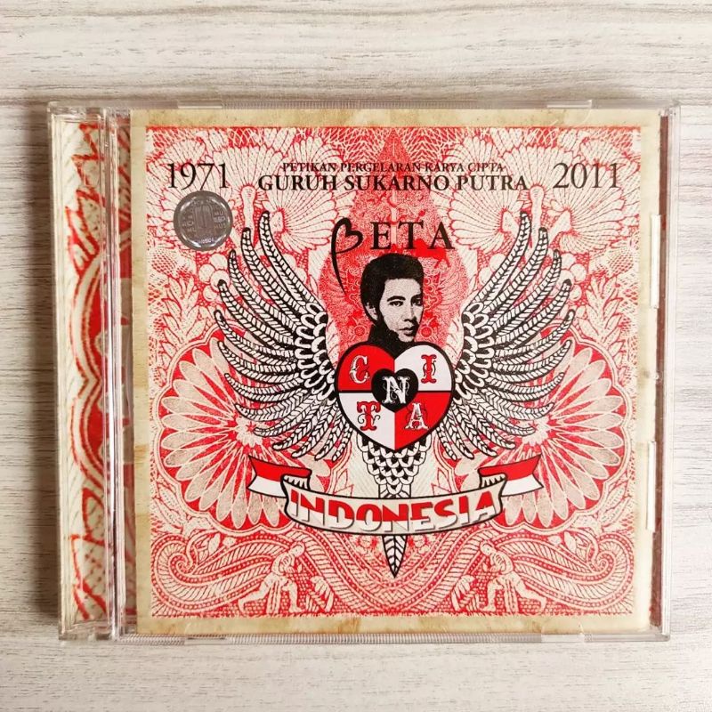 CD MUSIK ORI LOKAL Guruh Soekarno Putra - Beta Cinta Indonesia