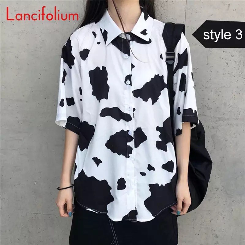 KEMEJA IMPORT PRIA WANITA KOREA AMERIKA BTS COW BRITISH VINTAGE ORIGINAL HN35