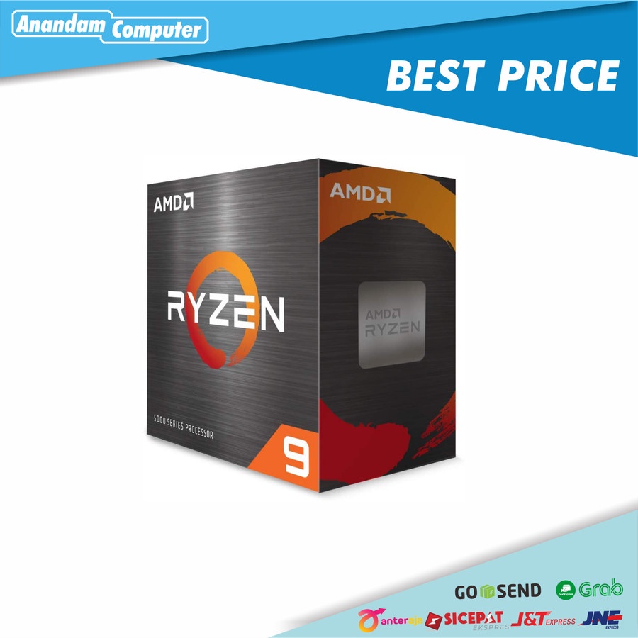 AMD Ryzen™ 9 5900X 12-Core 24-Thread Unlocked, Without Cooler