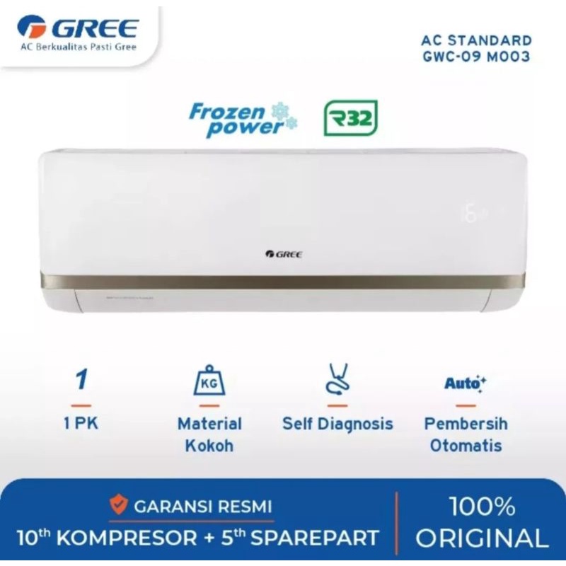 GREE AC GWC-09MOO5 1PK JABODETABEK KARAWANG PURWAKARTA