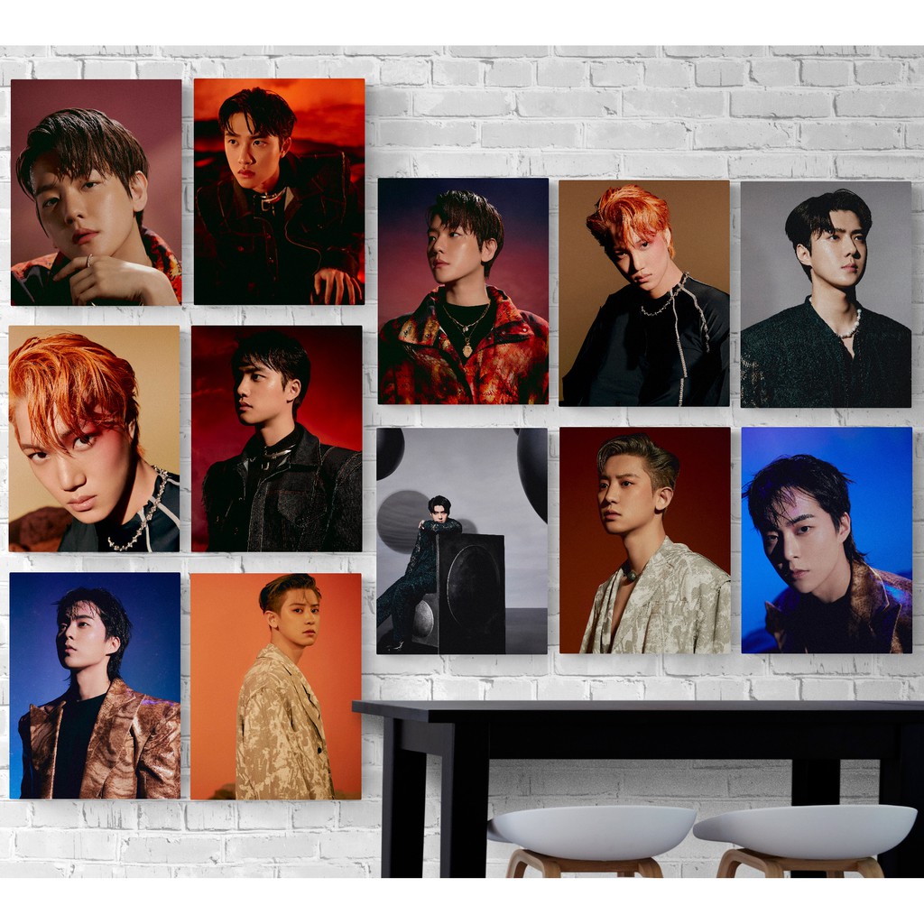 YourMuggery Wall Decor EXO Poster Kayu EXO Poster EXO ALBUM EXO Dont Fight the Feeling B