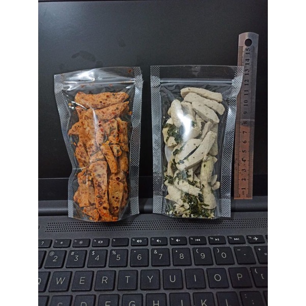 

Basreng Bakso Goreng kering packing jajan Rasa Daun Jeruk