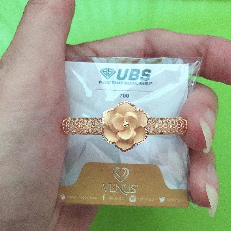 Charm Liontin Mainan Gelang Pipa Bunga UBS 700