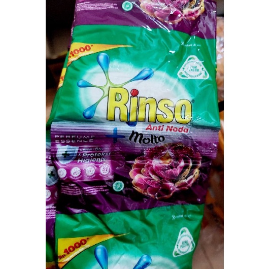 (Renceng Bubuk) Rinso / Daia / So klin 55 gr x 6 pcs