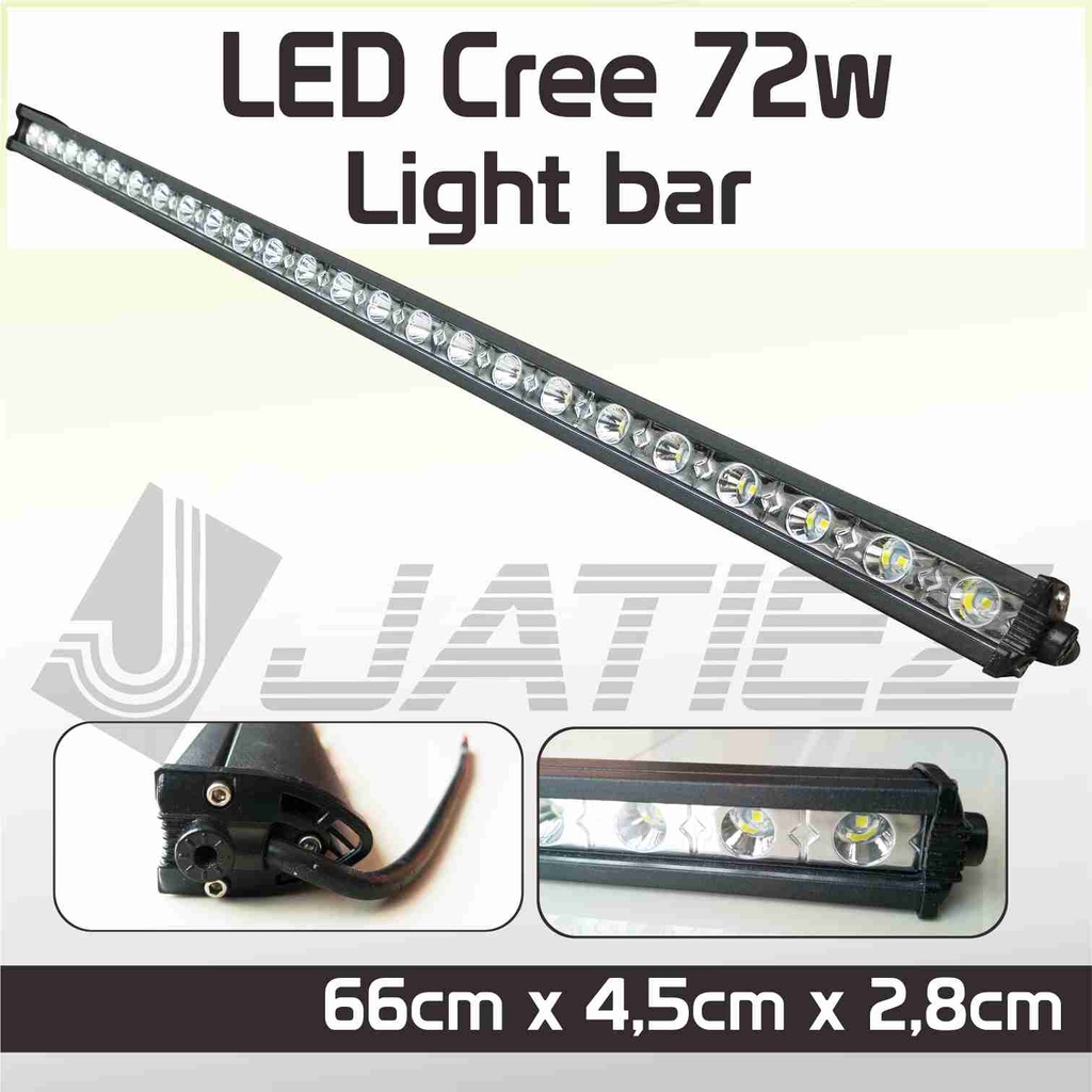 LED Cree 72w Light bar / LED Offroad 72 watt / Lampu tembak