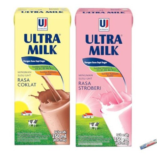 

Ultra uht coklat/strawbery 250ml