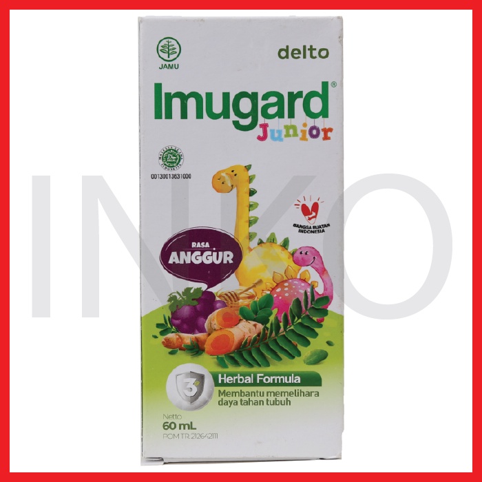 IMUGARD JUNIOR MEMBANTU MEMELIHARA DAYA TAHAN TUBUH RASA ANGGUR 60ML