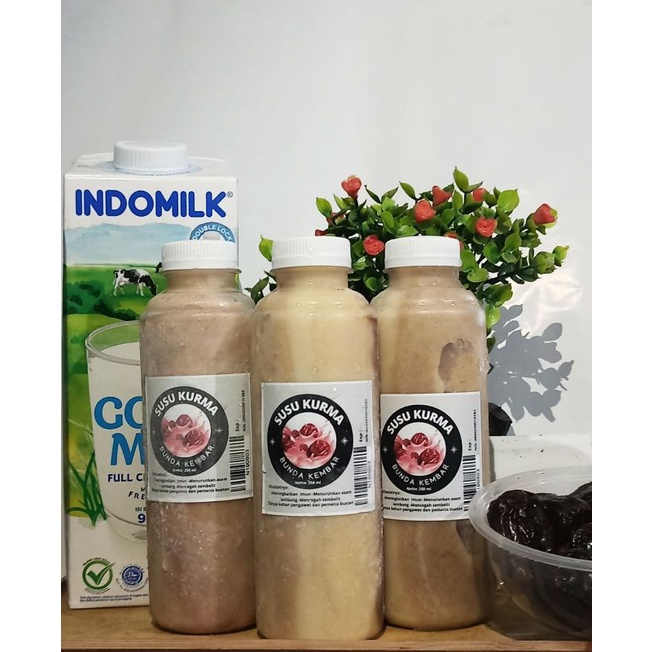 

minuman susu kurma