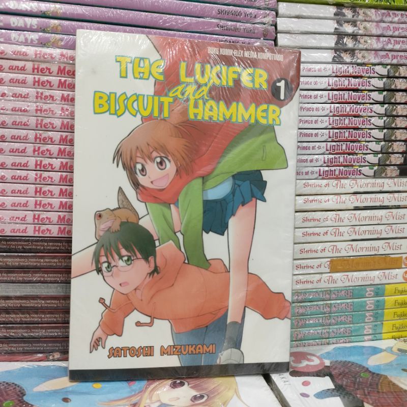 komik the lucifer and biscuit hammer vol 1,2,3,5