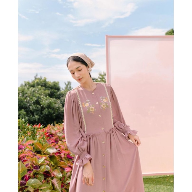 Seraya Dress Rose Haidee Orlin