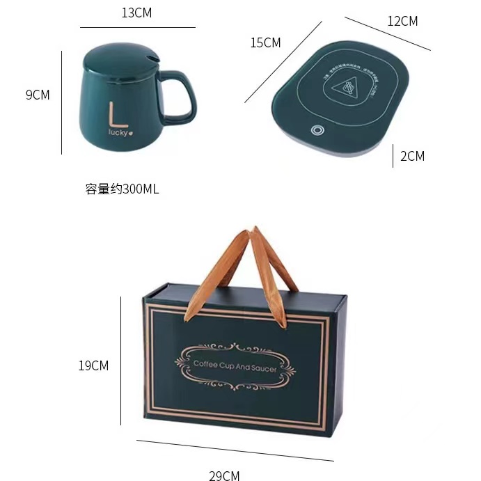 COD✅ MUG Cangkir Elektrik Set Keramik Pemanas 55 Derajat Penghanggat Kopi Teh Cup Coffee Warmer Cangkir Pemanas Gelas MUG Pemanas Set Coffee Cup And Saucer MUG Listrik MUG Keramik MUG Set Pemanas   Z013